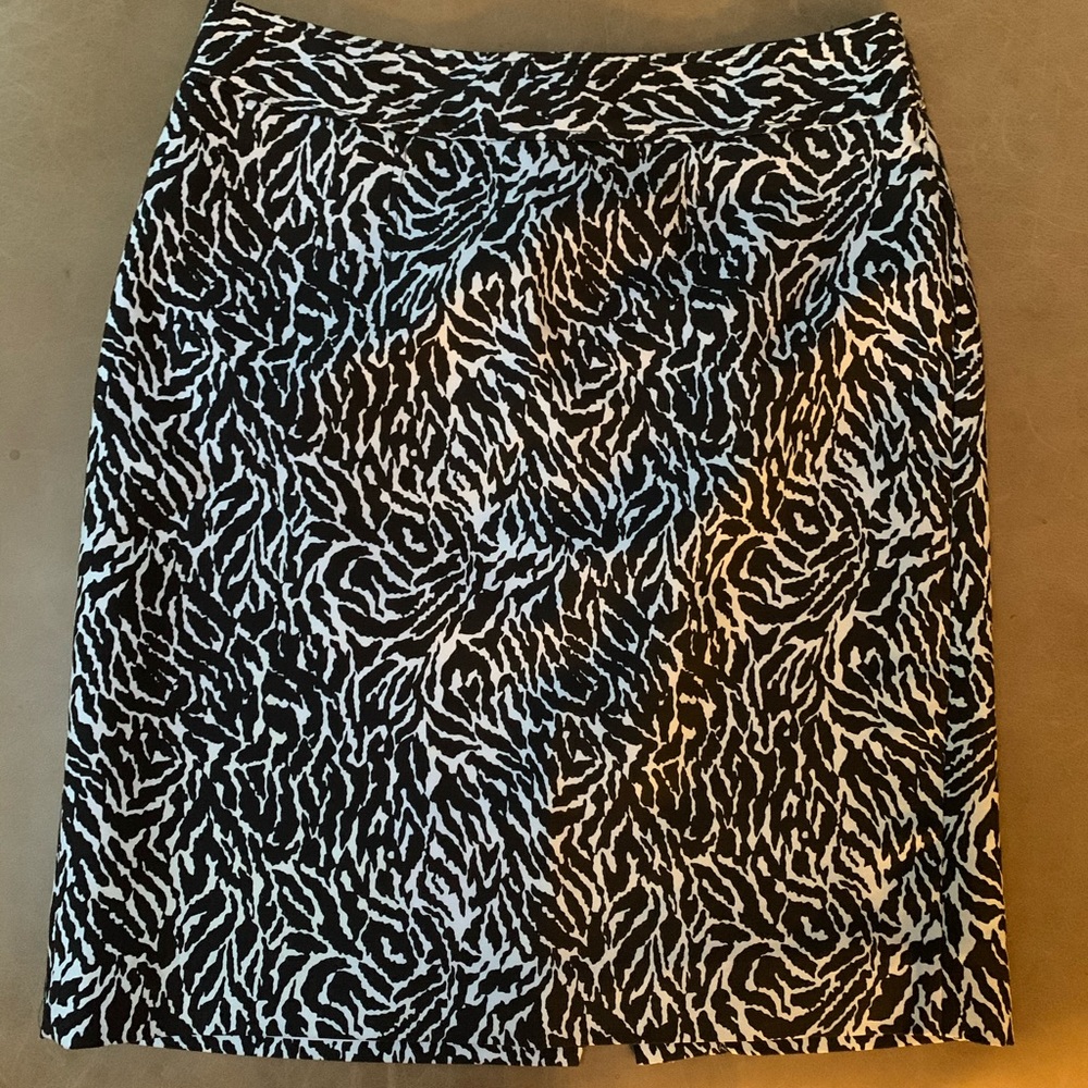 Ann Taylor Loft Animal Print Skirt